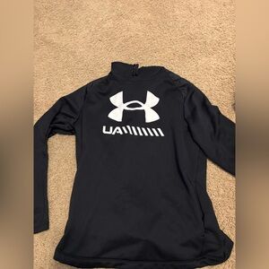 Under Armour Black Mesh Detail Top